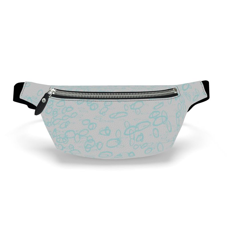 Women | Fanny Pack | Profile Explosion Design Grey & Shadow Green | Outline Collection