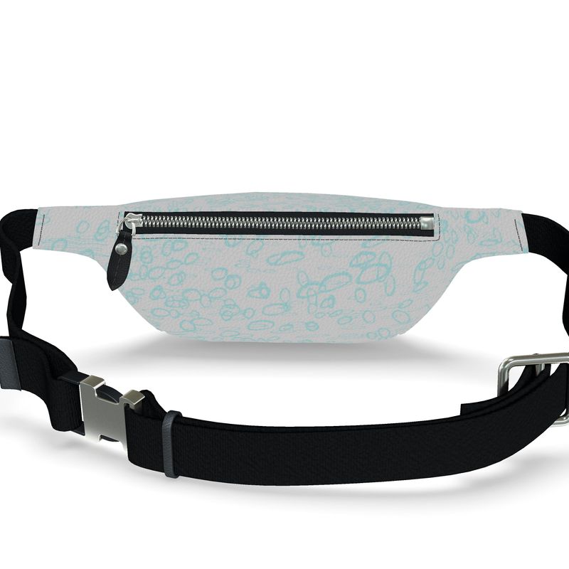 Women | Fanny Pack | Profile Explosion Design Grey & Shadow Green | Outline Collection