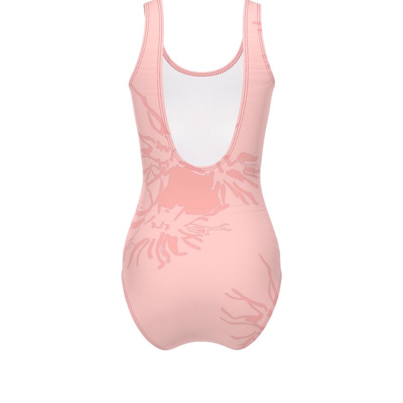 Women | Swimsuit | Abstract Whiskers Design Sundown | Outline Collection