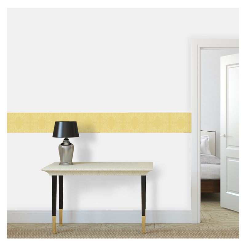Arrival - NEW! - Breakthrough Collection - Interiors - Wall Border - Transilience Design - Chamois & White
