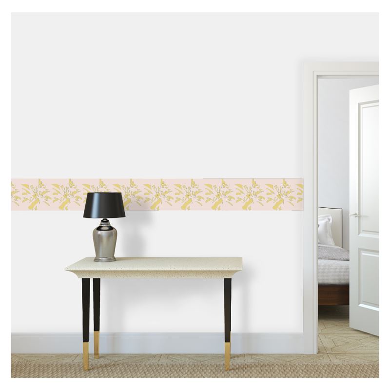 Interiors | Wall Border | Anabasis Design Cameo & Sandwisp | Breakthrough Collection