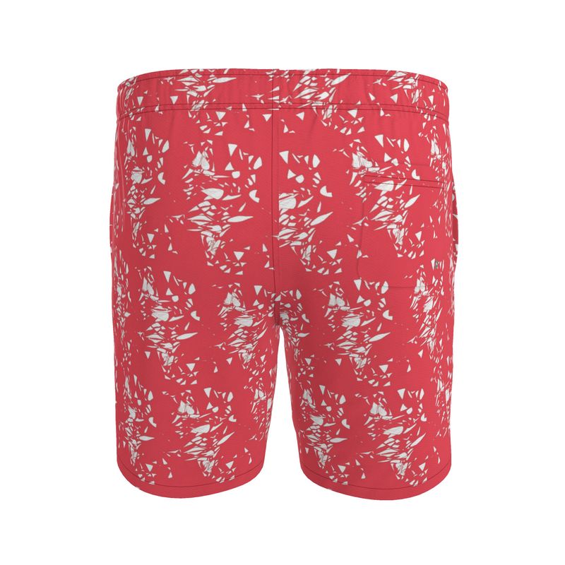 Men | Swim Shorts | Aspired Emergence Design Venetian & White | Breakthrough Collection