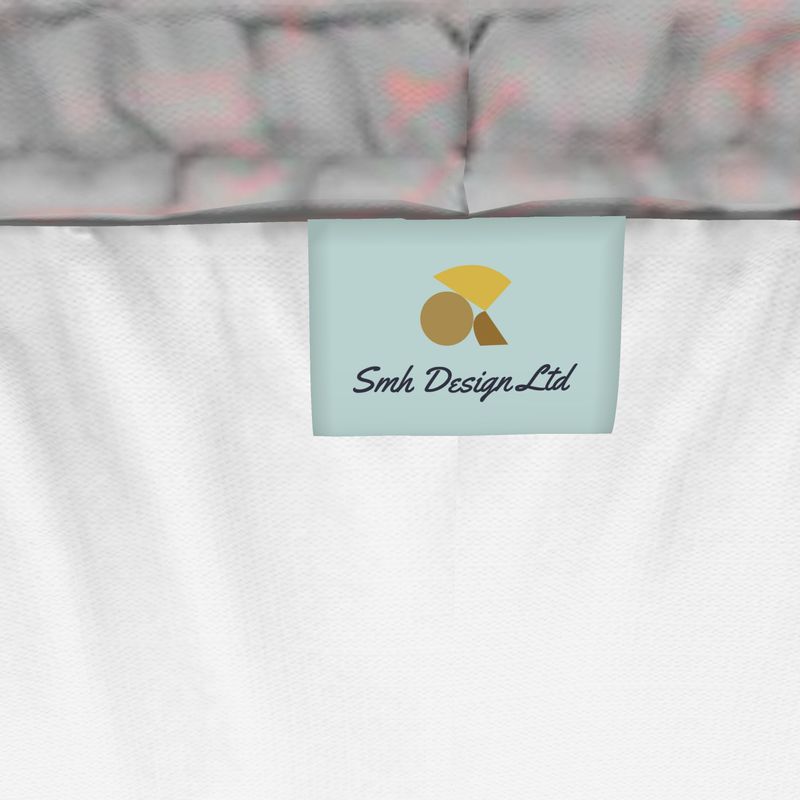 Activewear | Women | Running Shorts | Profile Explosion Design Grey & Sundown | Outline Collection