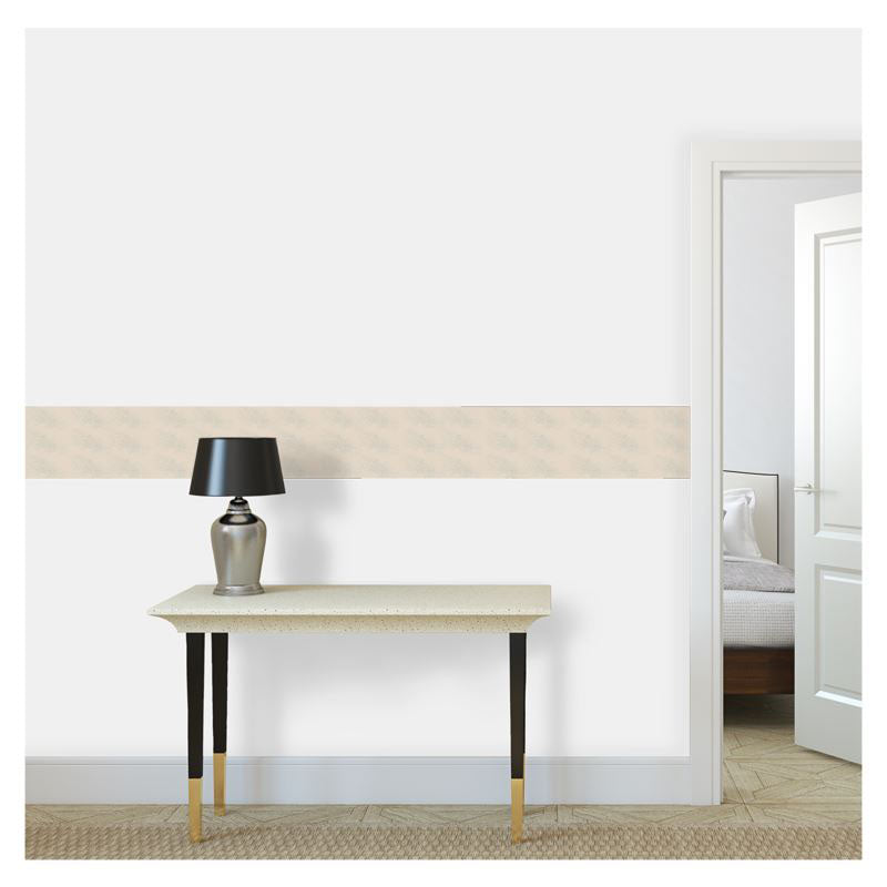 Interiors | Wallpaper Border | Evening Shadow Design Rodeo Dust & Cornflower | Outline Collection
