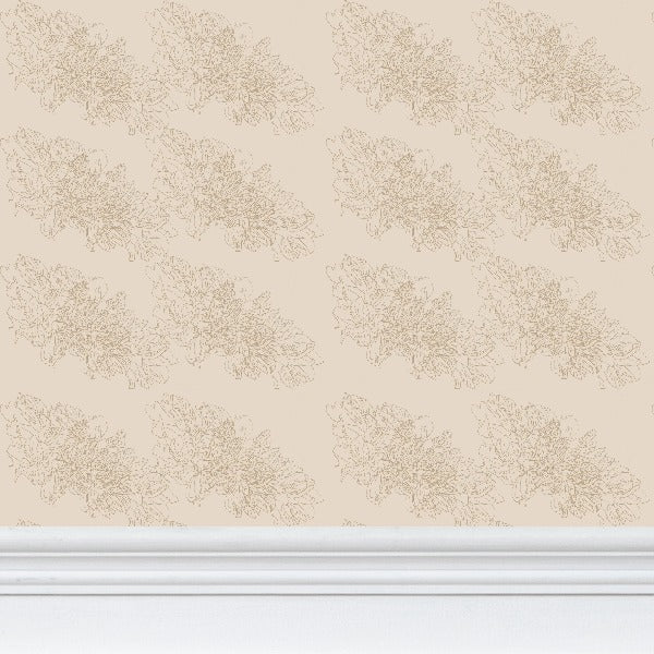 Interiors | Wallpaper | Evening Shadow Design Rodeo Dust & Rodeo Dust | Outline Collection