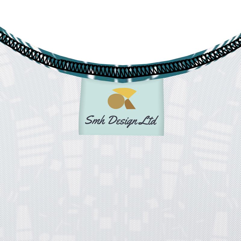 Activewear | Women | Swimsuit | City Views Design Dark Teal & White | Views in the City Collection