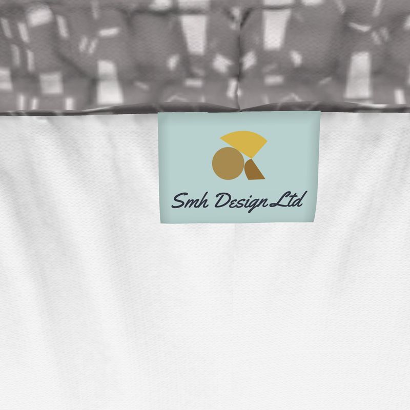 Activewear | Women | Running Shorts | City Views Design Grey & White | Views in the City Collection