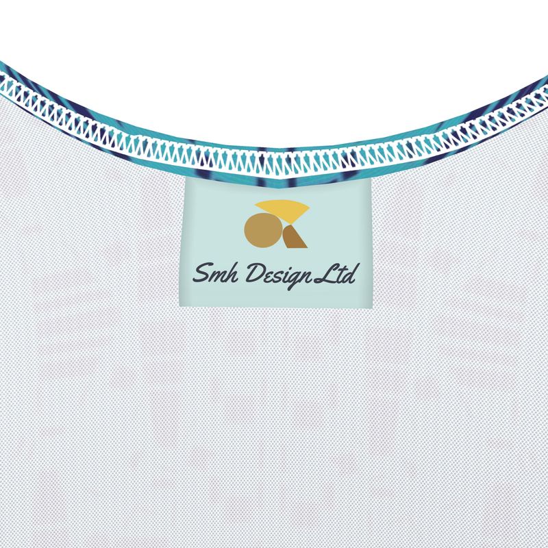 Activewear | Women | Swimsuit | City Views Design Light Teal & Navy | Views in the City Collection