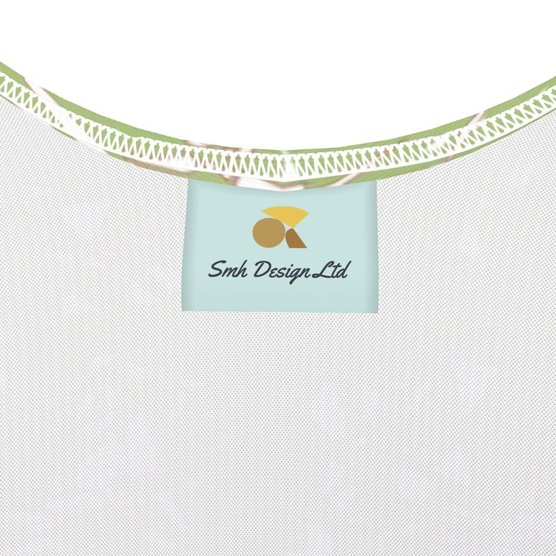 Activewear | Women | Swimsuit | Aspired Emergence Design White & Red Outline on Sushi | Breakthrough Collection