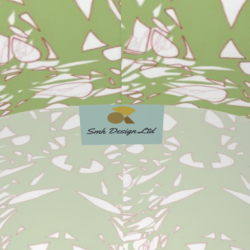 Women | Sports Leggings | Surge of Emergence Design Sushi White & Red Outline | Breakthrough Collection