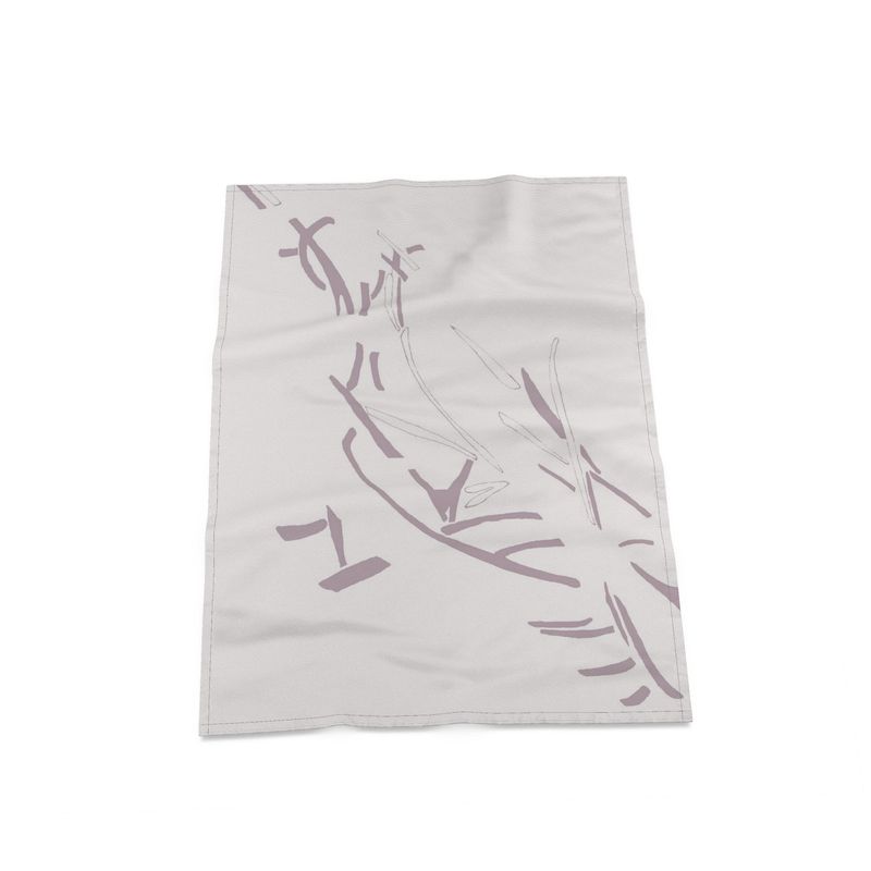 Autumn Arrival | Interiors | Tea Towel | Litter Trickle Design Chatelle & White | Fragmentation Collection