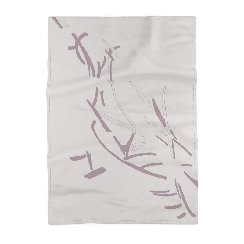 Autumn Arrival | Interiors | Tea Towel | Litter Trickle Design Chatelle & White | Fragmentation Collection