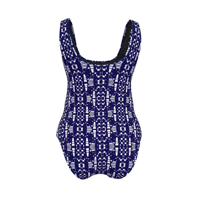 Activewear | Women | Swimsuit | City Views Design Navy & White | Views in the City Collection