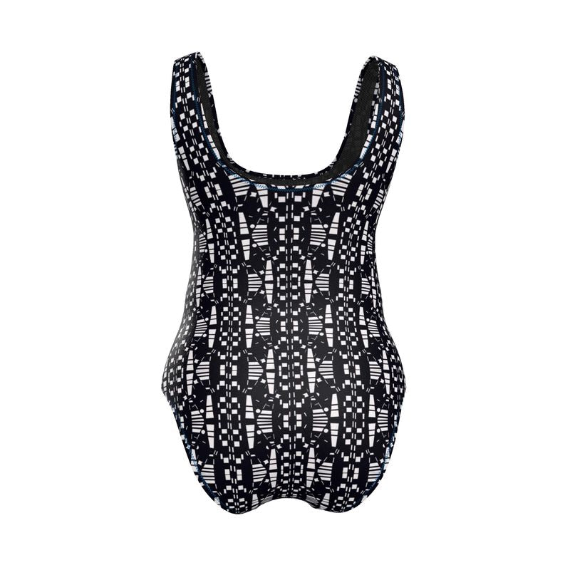 Activewear | Women | Swimsuit | City Views Design Black & White | Views in the City Collection