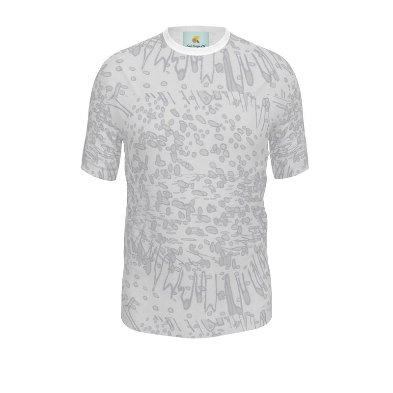 Men | T-Shirt | Profile Explosion Design Grey | Outline Collection