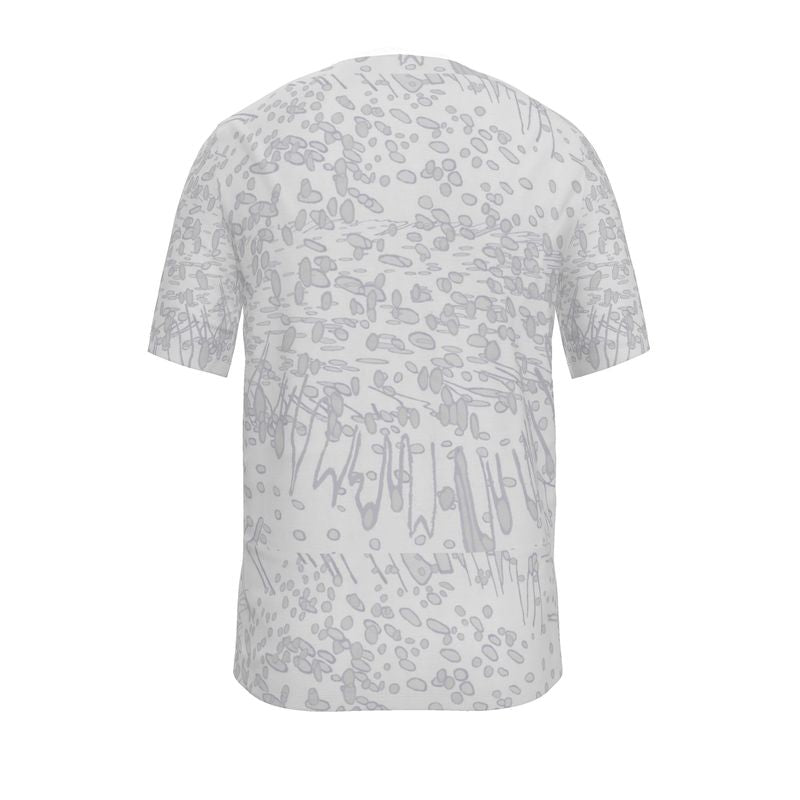 Men | T-Shirt | Profile Explosion Design Grey | Outline Collection