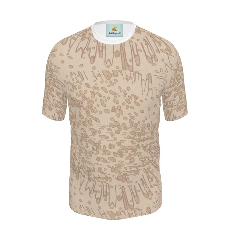 Men | T-Shirt | Profile Explosion Design Rodeo Dust & White | Outline Collection