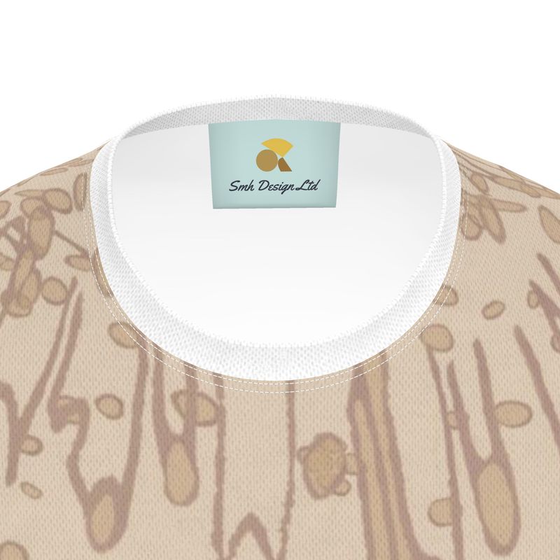 Men | T-Shirt | Profile Explosion Design Rodeo Dust & White | Outline Collection