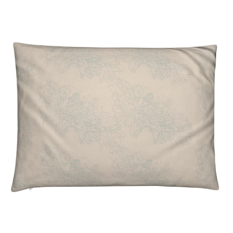 Interiors - Cushions - Evening Shadow Design in Cornflower on Rodeo Dust - Outline Collection Spring/Summer 2024