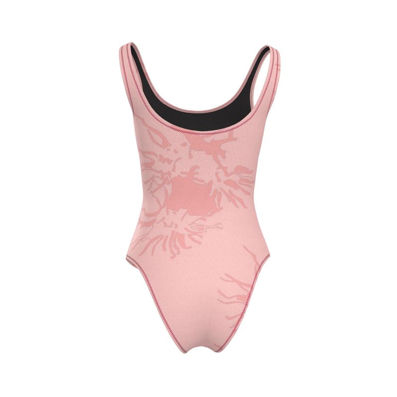 Activewear | Women | Swimsuit | Abstract Whiskers Design Sundown | Outline Collection