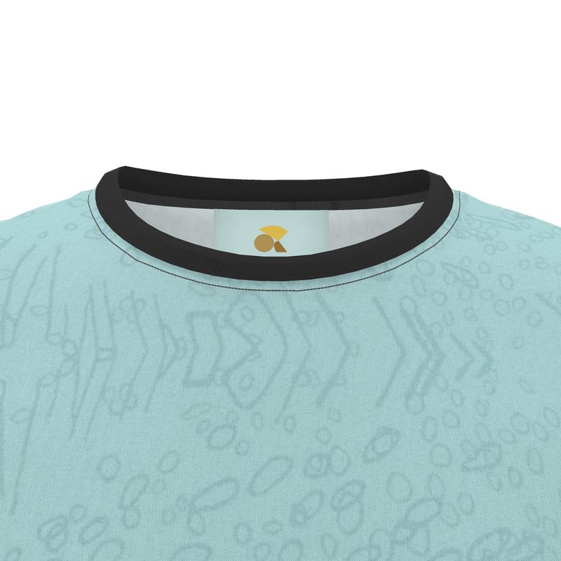 Men | T-Shirt | Profile Explosion Design  Shadow Green | Outline Collection