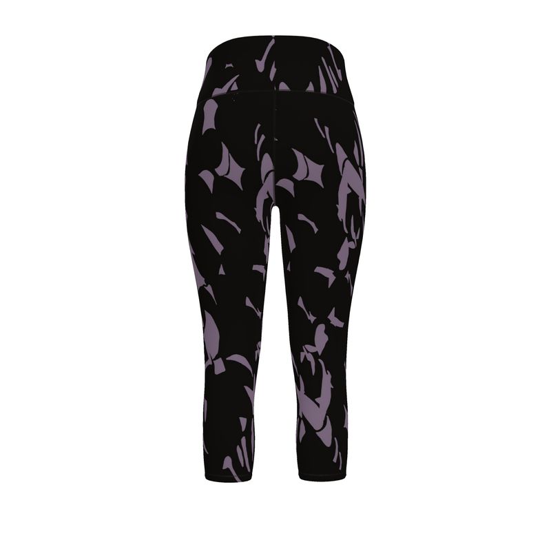 Activewear - Addition - NEW - Fragmentation Collection - Women - Sports Leggings with Tumbling Slivers Design