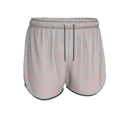 Women | Running Shorts | Profile Explosion Design Grey & Sundown | Outline Collection