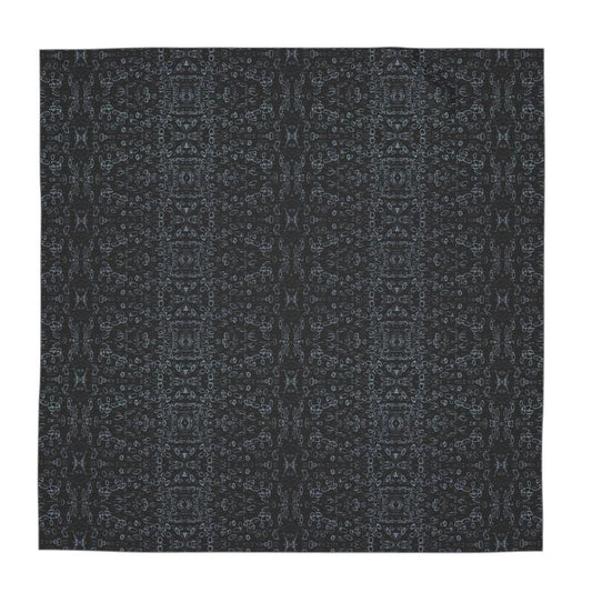 Approaching Christmas | Gifts | Women | Scarf Wrap Shawl | Profile Vortex Design Black & Nepal | Outline Glints Collection