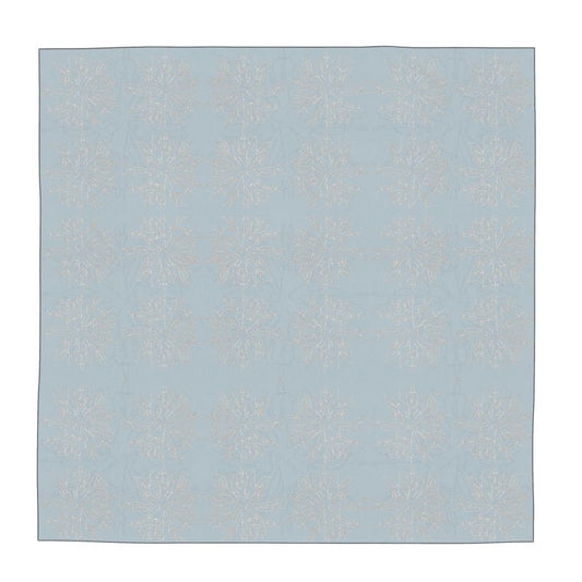 Approaching Christmas | Gifts | Women | Scarf Wrap Shawl | Mist in Contour Design Nepal, Reno Sand & White | Outline Glints Collection