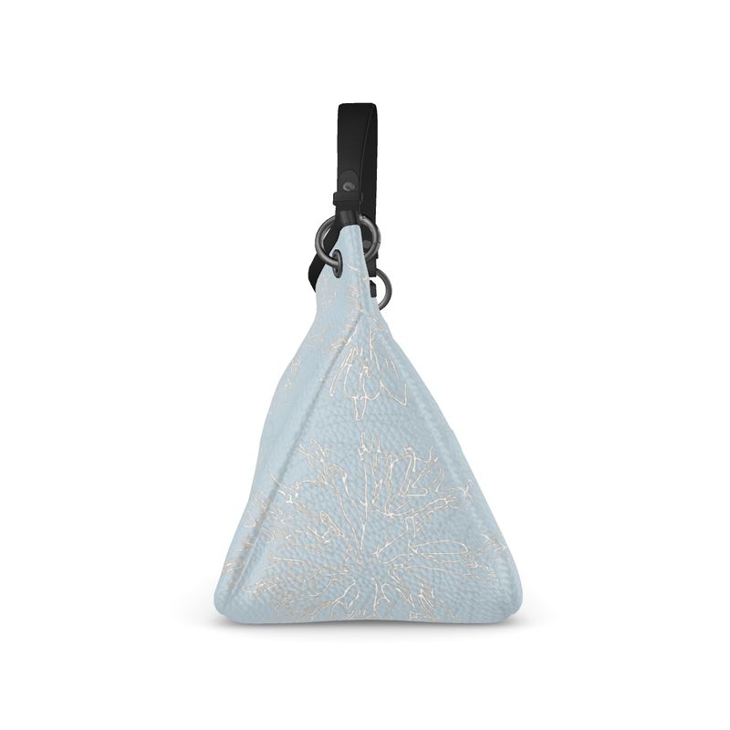 Approaching Christmas | Gifts | Women | Leather Slouch Bag | Mists in Contour Design Nepal, Reno & White | Outline Glints Collection
