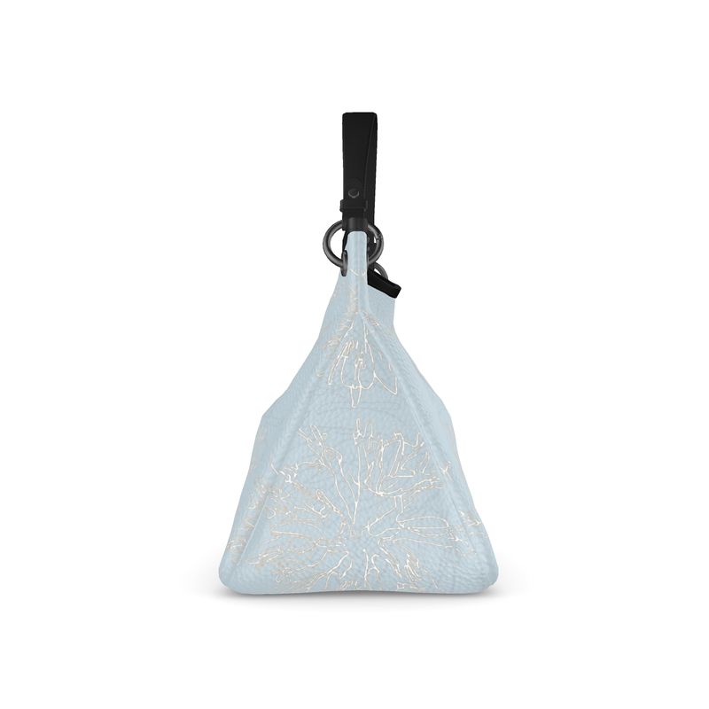 Approaching Christmas | Gifts | Women | Leather Slouch Bag | Mists in Contour Design Nepal, Reno & White | Outline Glints Collection