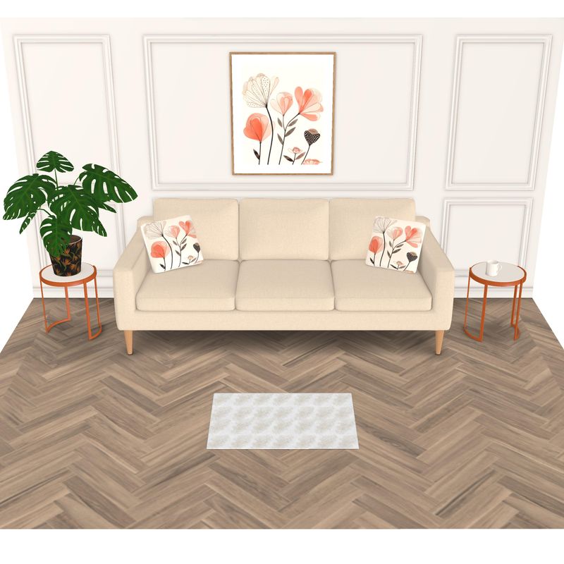 Interiors | Rugs | Evening Shadow Design Gey 80% & Rodeo Dust | Outline Collection
