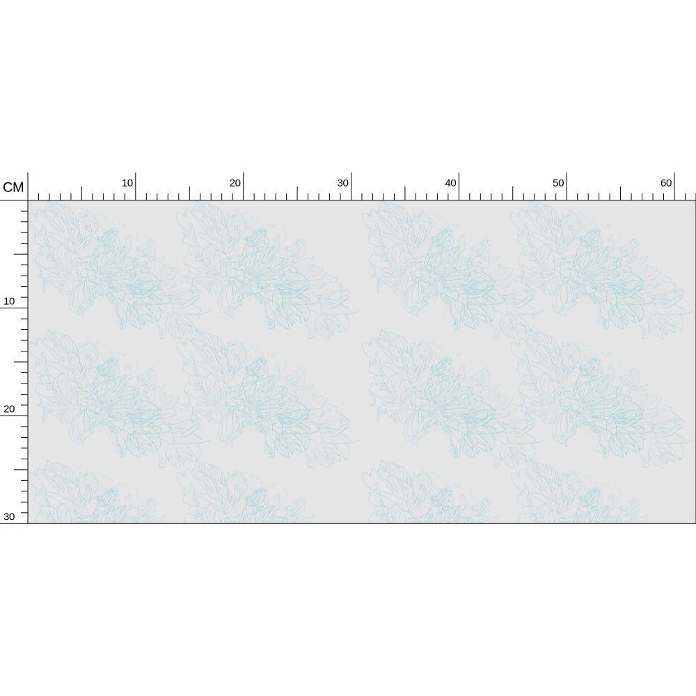 Interiors | Wallpaper | Evening Shadow Design Grey &  Cornflower | Outline Collection
