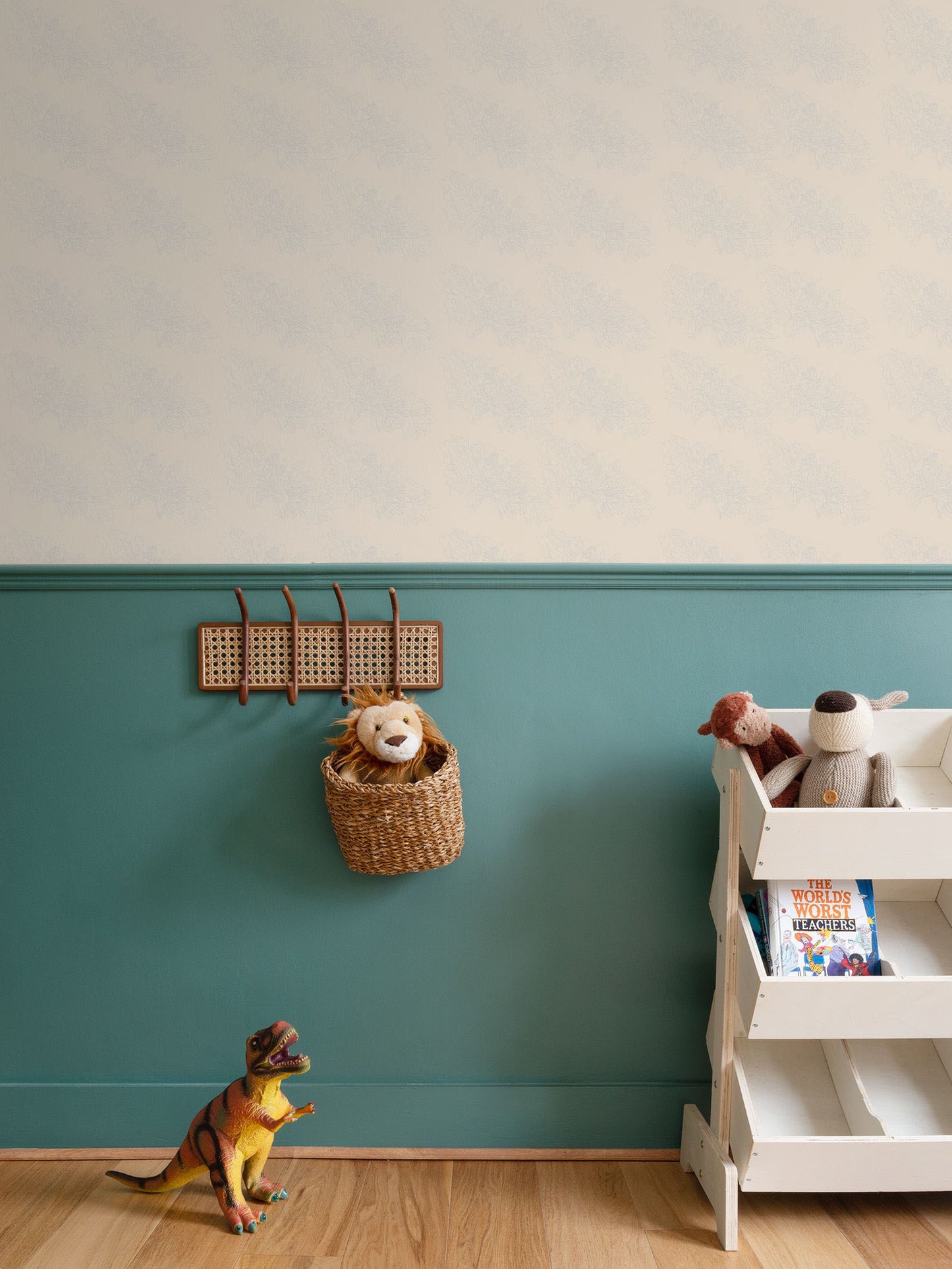Interiors | Wallpaper | Evening Shadow Design | Rodeo Dust & Grey | Outline Collection