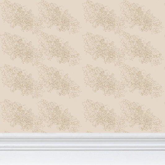 Interiors | Wallpaper | Evening Shadow Design Rodeo Dust & Rodeo Dust | Outline Collection