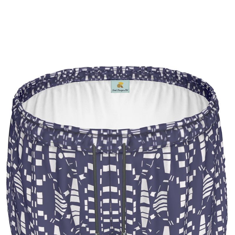 Women | Running Shorts | City Views Design Navy & White | Views in the City Collection