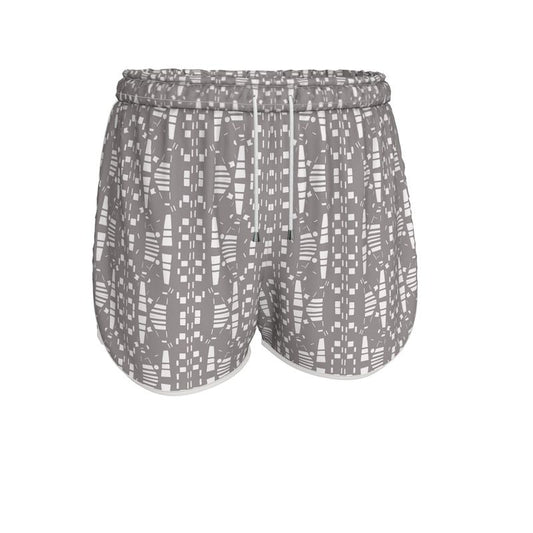 Women | Running Shorts | City Views Design Grey & White | Views in the City Collection