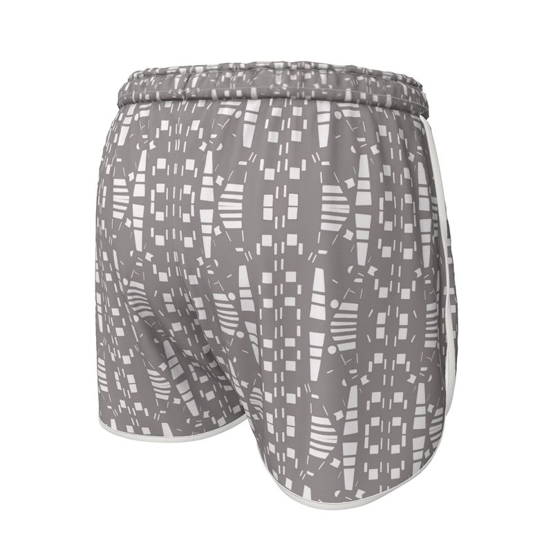 Women | Running Shorts | City Views Design Grey & White | Views in the City Collection
