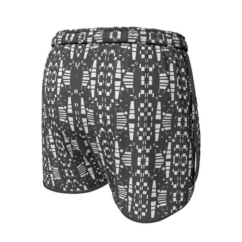 Women | Running Shorts | City Views Design Black & White | Views in the City Collection
