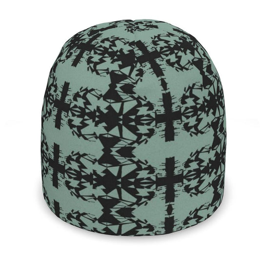 Approaching Christmas | Gifts | Adult Beanies | Shards in Chaos Cascade & Black | Fragmentation Collection