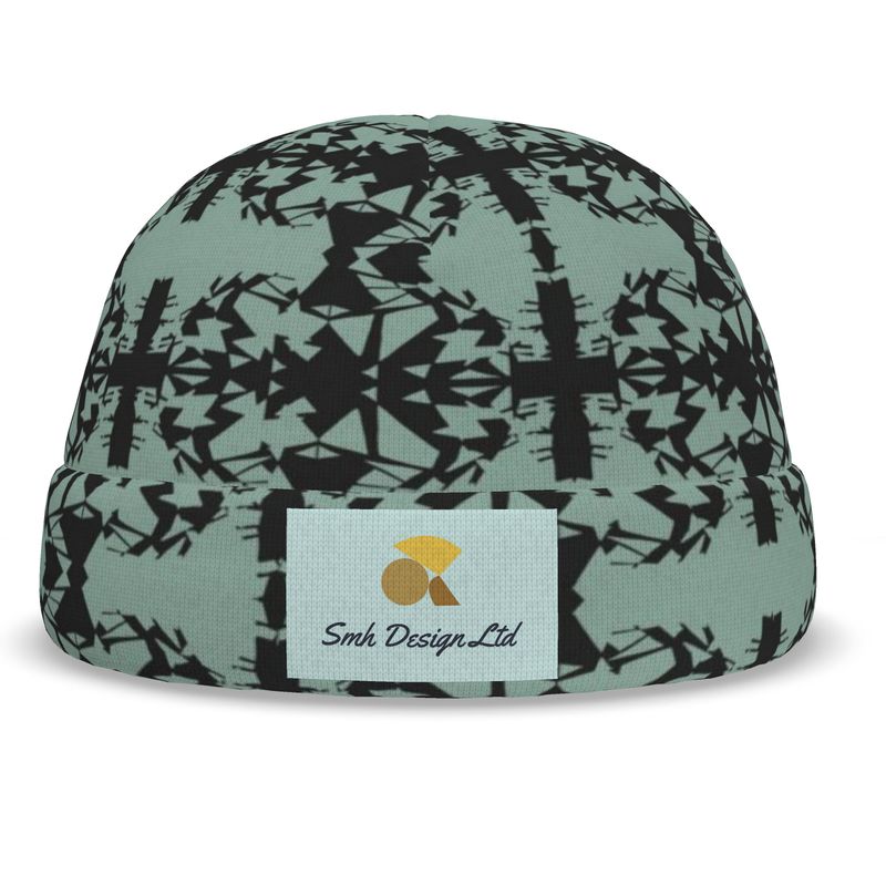 Approaching Christmas | Gifts | Adult Beanies | Shards in Chaos Cascade & Black | Fragmentation Collection