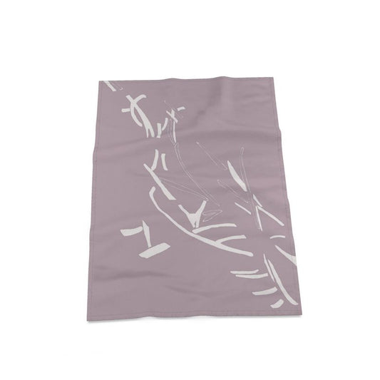 Autumn Arrival | Interiors | Tea Towel | Litter Trickle Design White & Chatelle | Fragmentation Collection