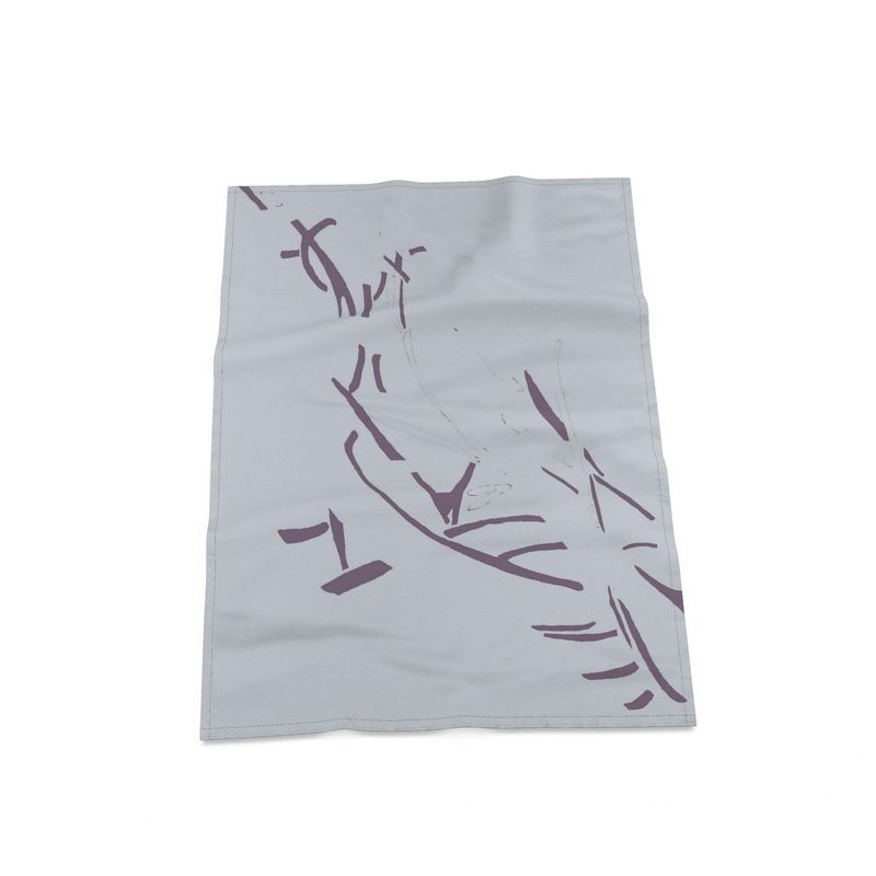 Autumn Arrival | Interiors | Tea Towel | Litter Trickle Design Mamba & Athens Grey | Fragmentation Collection