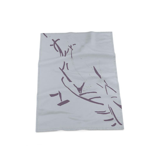 Autumn Arrival | Interiors | Tea Towel | Litter Trickle Design Mamba & Athens Grey | Fragmentation Collection