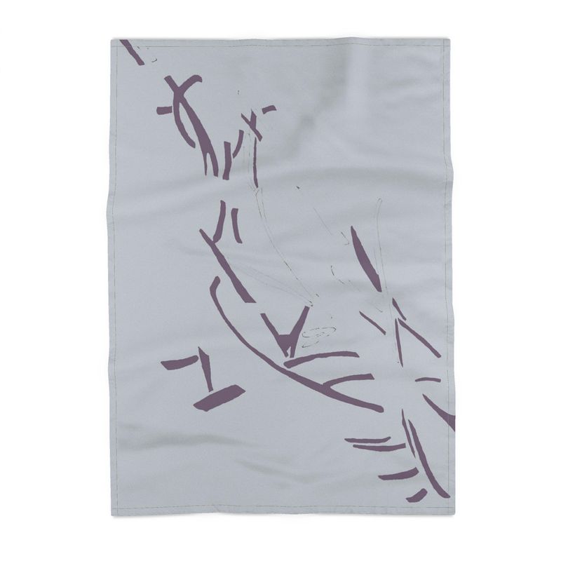 Autumn Arrival | Interiors | Tea Towel | Litter Trickle Design Mamba & Athens Grey | Fragmentation Collection