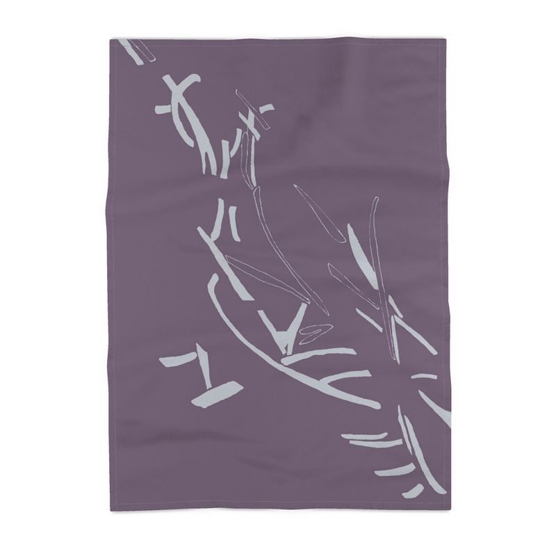 Autumn Arrival | Interiors | Tea Towel | Litter Trickle Design Athens Grey & Mamba | Fragmentation Collection