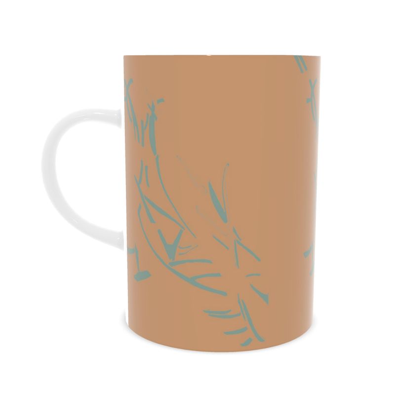 Autumn Arrival | Interiors | Fine Bone China Mug | Litter Trickle Design Feldspar & Cascade | Fragmentation Collection