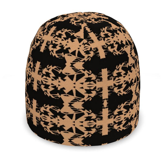 Unisex Beanie | Shards in Chaos Design Black &Feldspar   | Fragmentation Collection