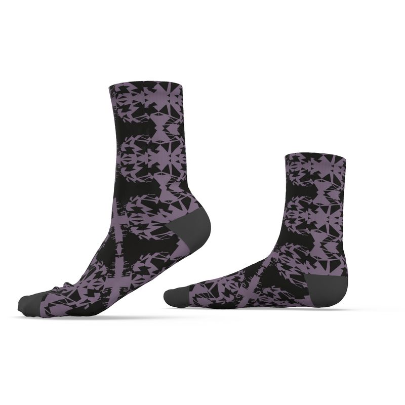 Approaching Christmas | Gifts | Men | Socks | Shards in Chaos Design | Fragmentation Collection