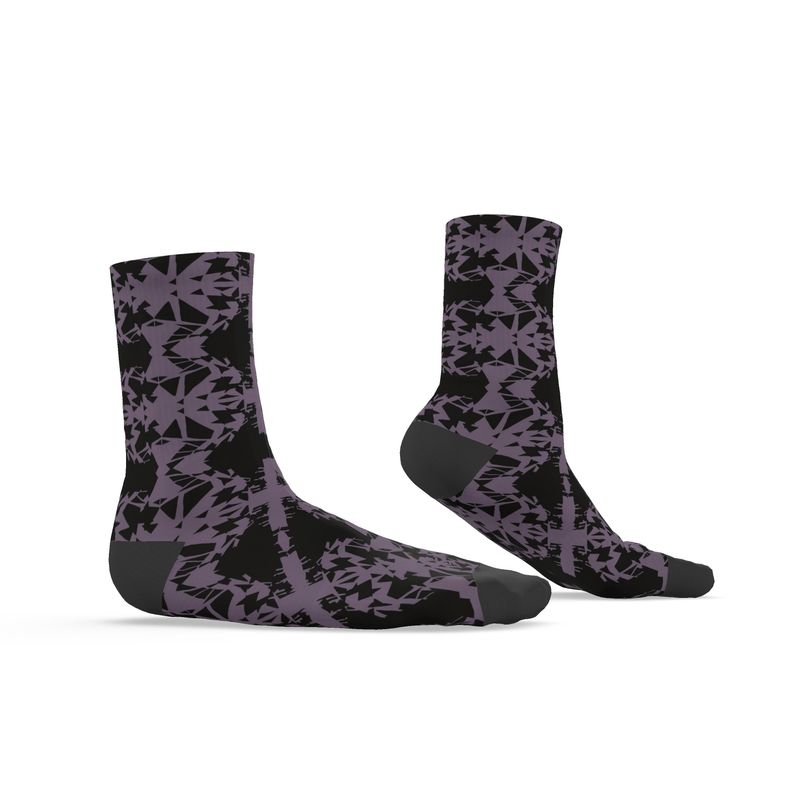 Approaching Christmas | Gifts | Men | Socks | Shards in Chaos Design | Fragmentation Collection